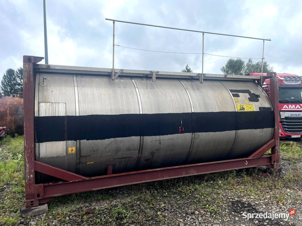 Zbiornik ze stali nierdzewnej Tank Kontener 24 Oświęcim