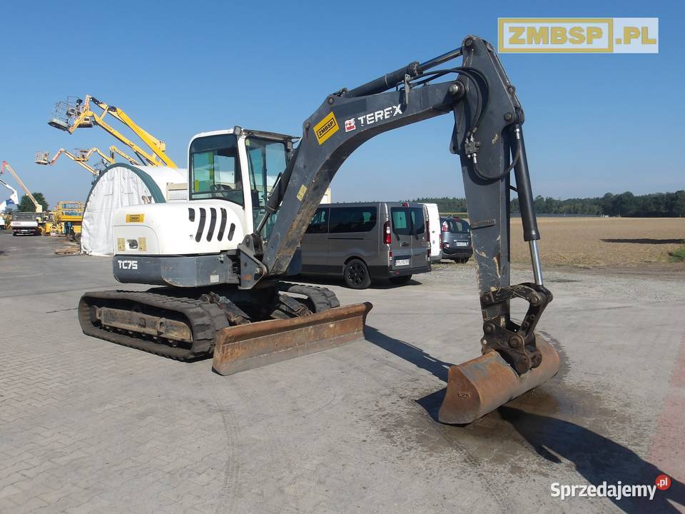 Koparka gąsienicowa Terex TC75 wielkopolskie