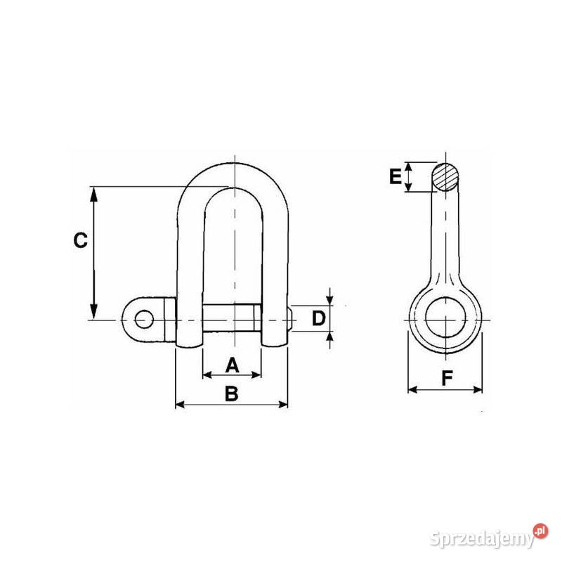 Szekla ze sworzniem 14 01211 małopolskie Kamionna