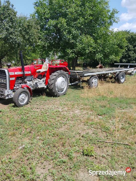 przyczepa platforma rolnicza 57m z podwozia nieuszkodzony łódzkie Tomaszów Mazowiecki