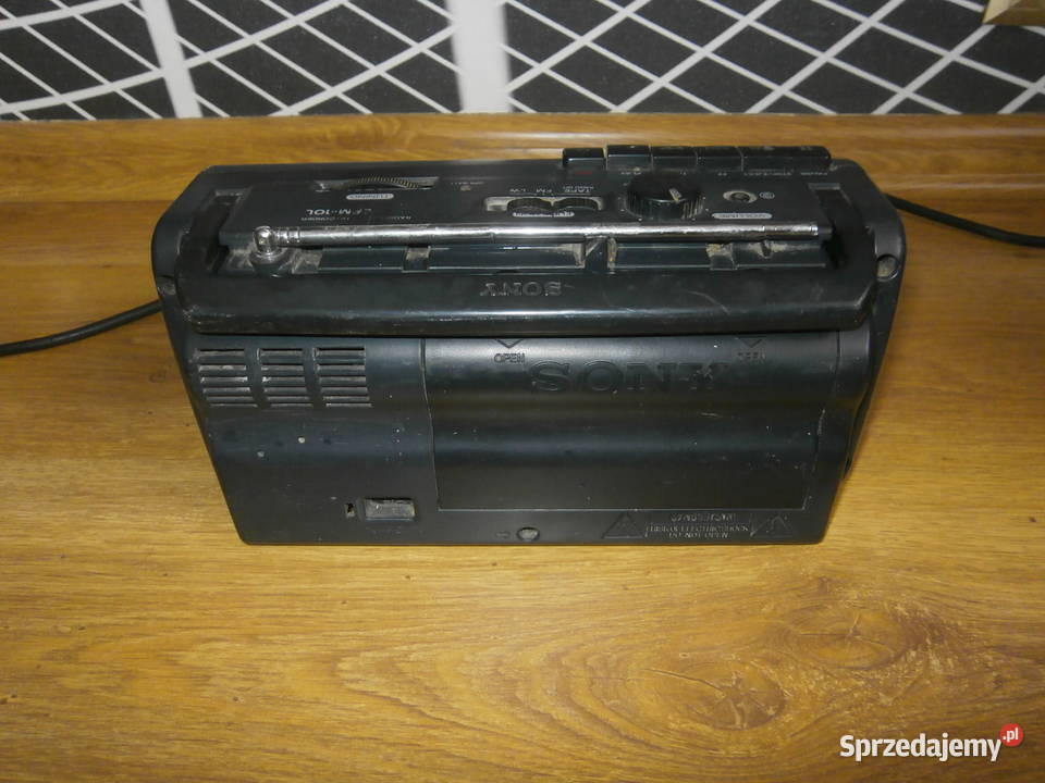 Radiomagnetofon SONY CFM 10L sprawny Magnetofony Łódź sprzedam