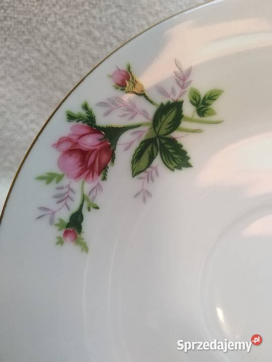 Porcelanowy spodek filiżanki FM Design Nowa Karczma