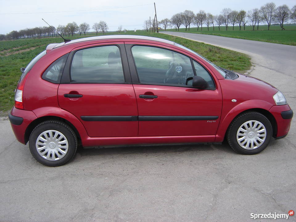 Citroen C3 14 benzyna 2006 r niski przebieg poduszka powietrzna Gorzów Wielkopolski sprzedam