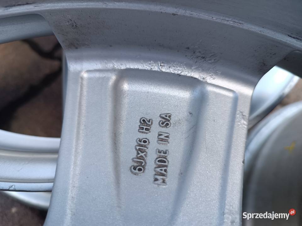 Komplet 4 sztuki Alufelgi 16 felgi aluminiowe śląskie