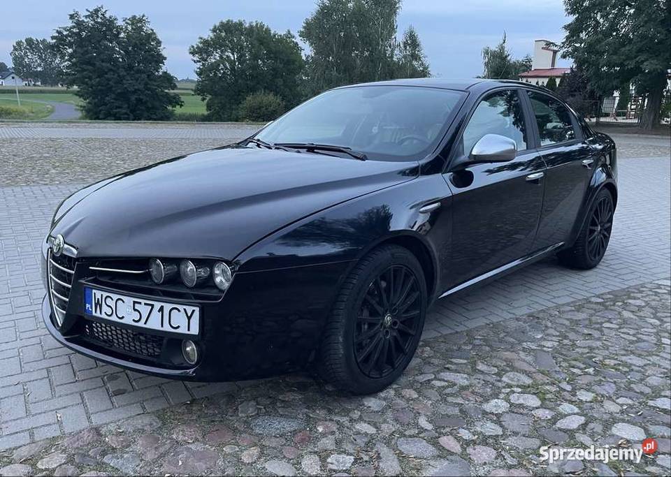 Alfa Romeo 159 32 JTS Czarna Q4 4x4 manualna Kłodawa