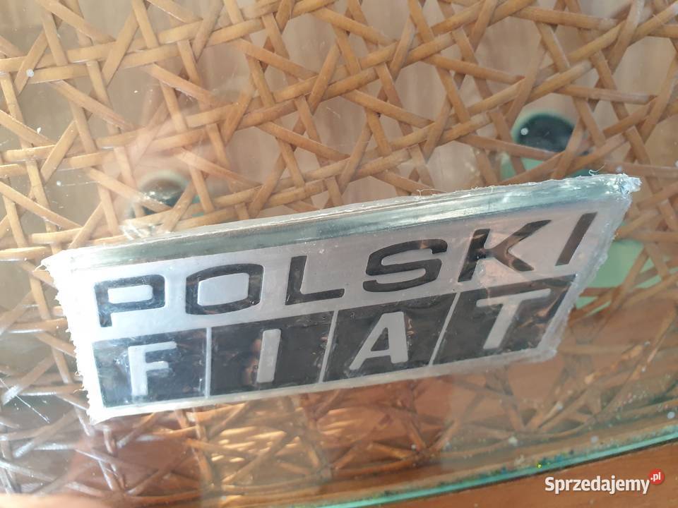 LogoEmblemat samochodowy Polski Fiat podkarpackie Jasło