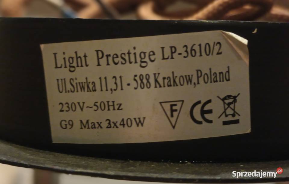 Lampa wisząca Light Prestige LP36102 opolskie Opole