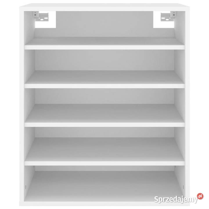 Szafka na buty biała 60x35x70 materiał