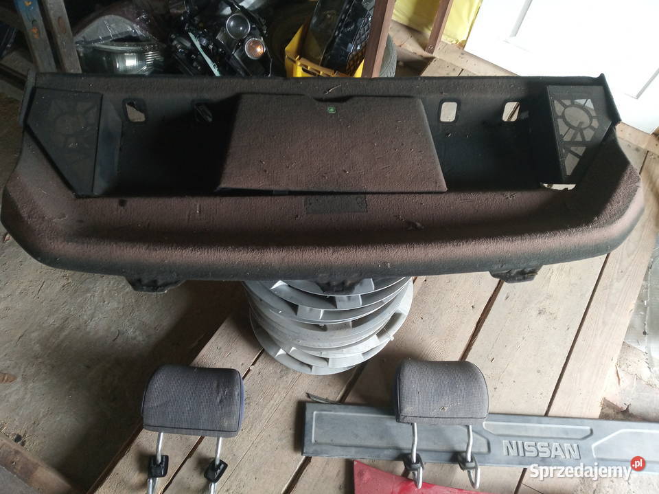 Półka tył z zagłówkami Mercedes w124 sedan Sławno