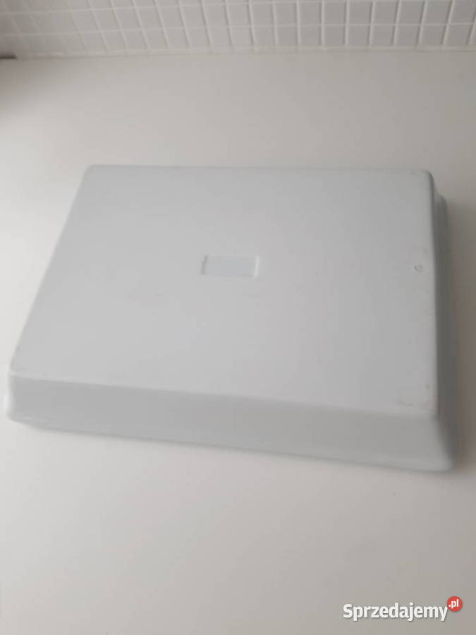 Biała ceramiczna brytfanna naczynie żaroodporne Siemianowice Śląskie