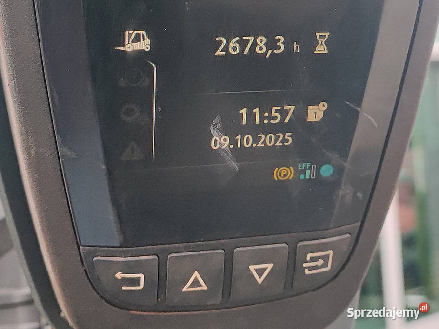 Wózek widłowy Linde E25H01600 triplex 533 m Kęty