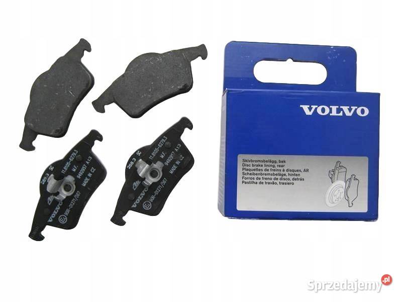VOLVO S60 S70 V70 oryginal klocki hamulcowe tyl Gadgety motoryzacyjne Bielany Wrocławskie sprzedam