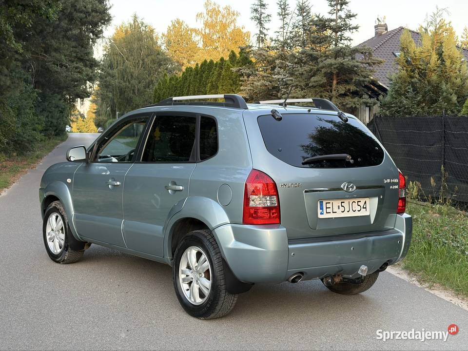 Hyundai Tucson 20 CRDI niebieski łódzkie Konstantynów Łódzki