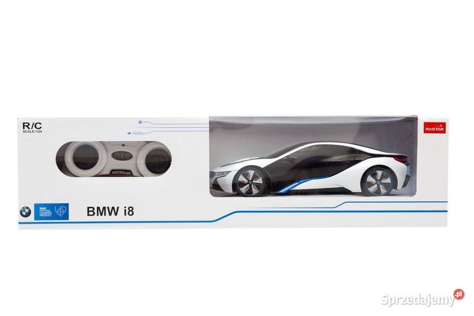 BMW I8 RC skala124 Rastar 48400 samochód Poznań