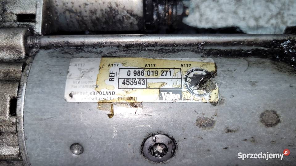 Rozrusznik Renault Espace 19 DTI mazowieckie Łagów