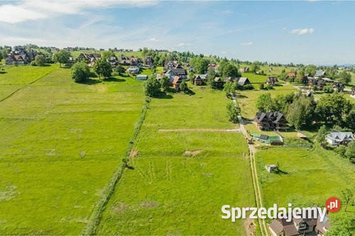 Działka budowlana z widokiem na Tatry BUSTRYK