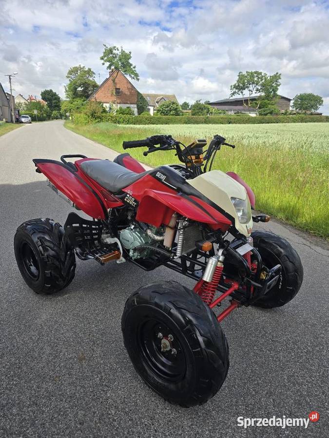 Quad Bashan 200250cc Duża Rama ciecz koła 10 Kruszwica