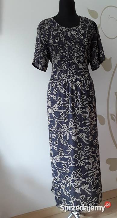 Sukienka letnia wiązana z tyłu r4042 Rozmiar 42(XL) mazowieckie Warszawa
