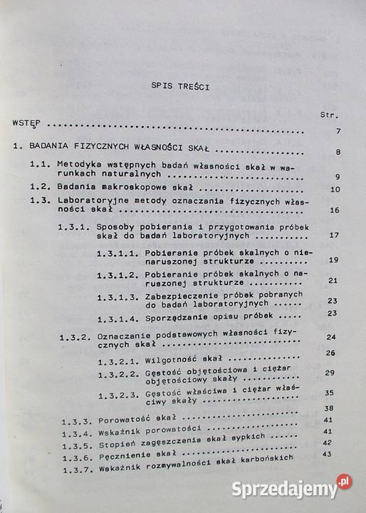 MECHANIKA GÓROTWORU Ćwiczenia laboratoryjne sprzedam