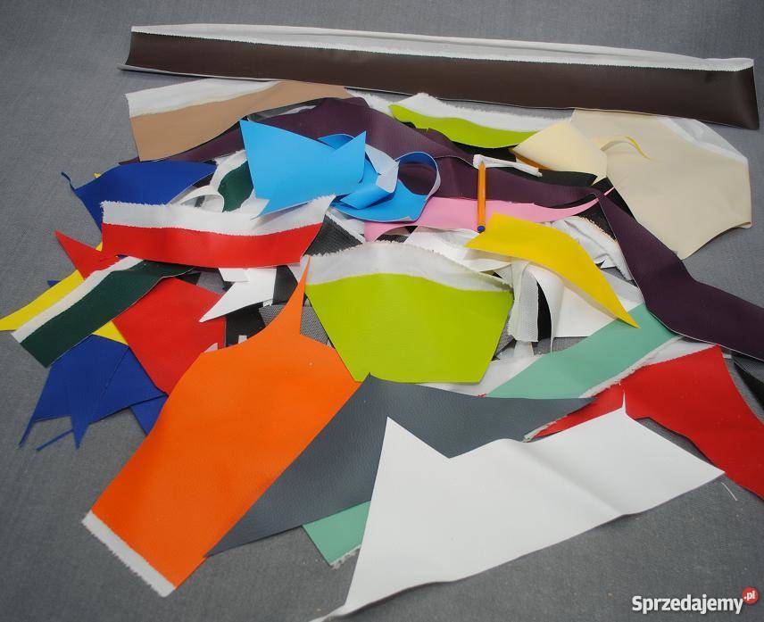 Ścinki z ekoskóry dollaro dostępne na bieżąco małopolskie