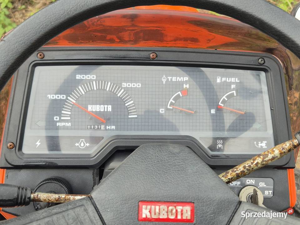 Traktorek KUBOTA X20D 20 44 Wspomaganie Małuszyn
