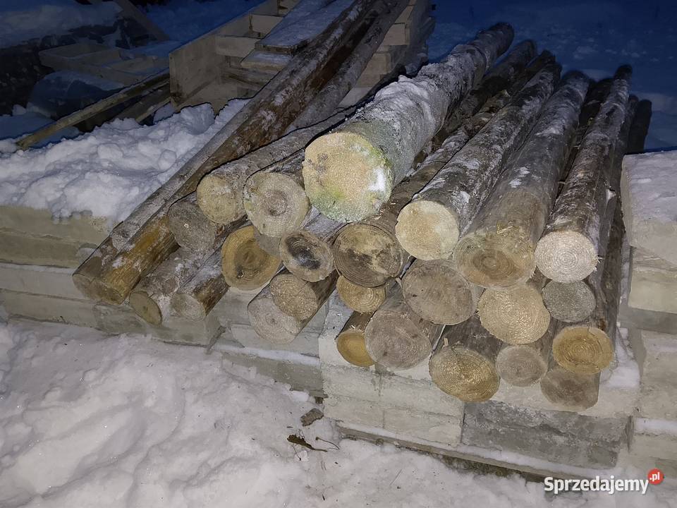 Stemple budowlane sosnowe jodłowe suche metr Pozostałe Mirzec sprzedam