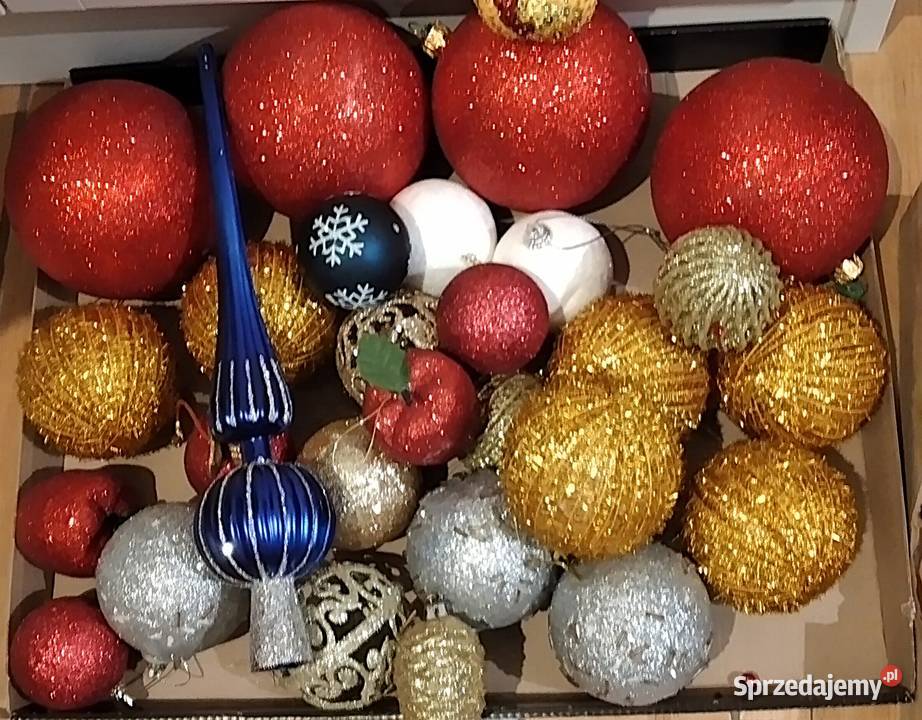 duży zestaw ozdoby choinkowe małopolskie Bukowno