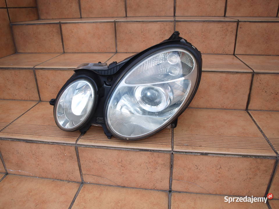 Mercedes E klasa W211 lampa lewa przód zwykła Kalisz