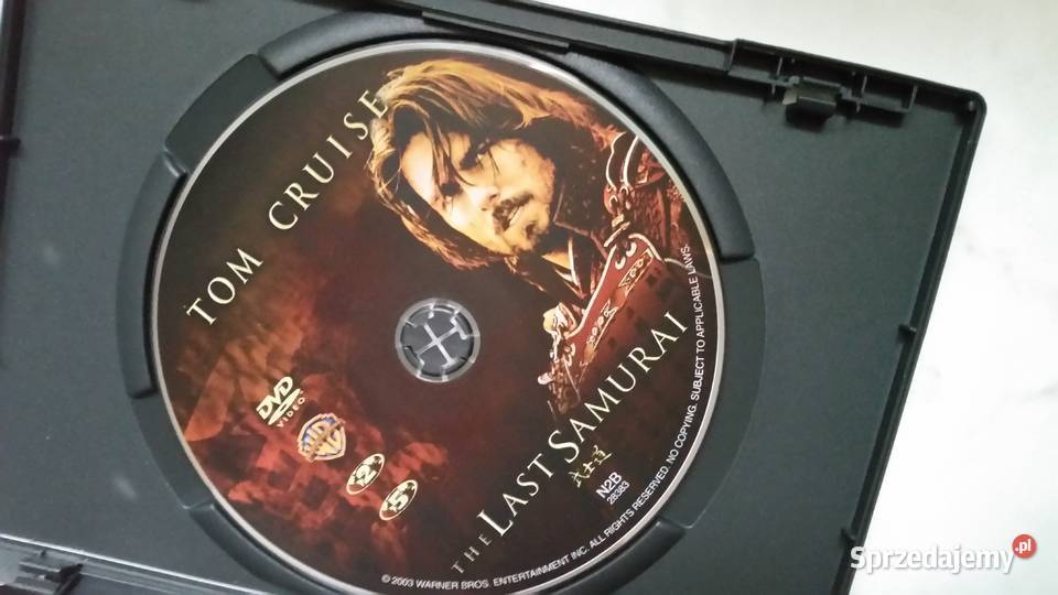 Film THE LAST SAMURAI 2003 Warner Bros dvd video Puławy