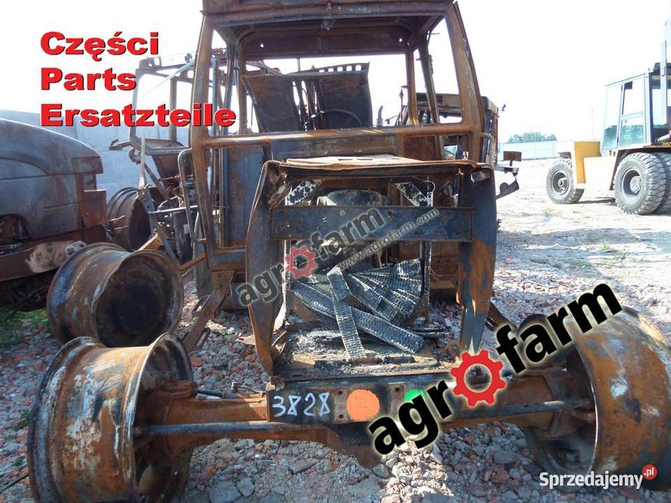 FIAT 8090 DT części skrzynia biegów silnik oś dolnośląskie Byków