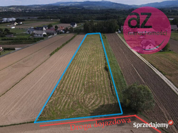 Działka budowlanousługowa 33 ary Brzezna małopolskie