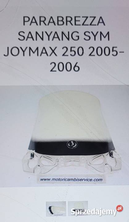 Nowa szyba SYM JOYMAX Piła