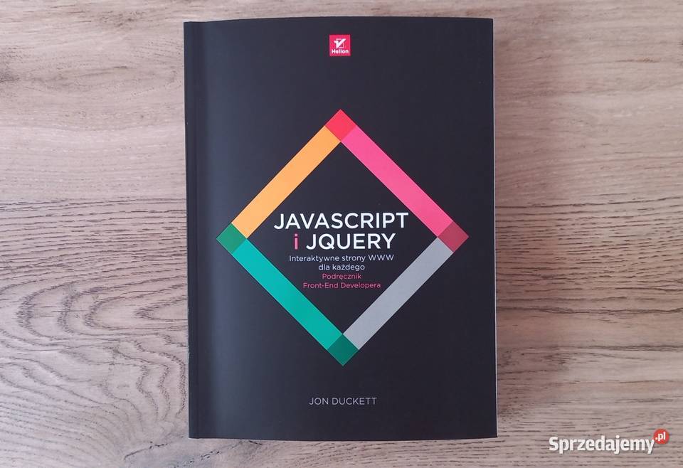Frontend strony internetowe Javascript i JQuery Książki naukowe i popularnonaukowe małopolskie