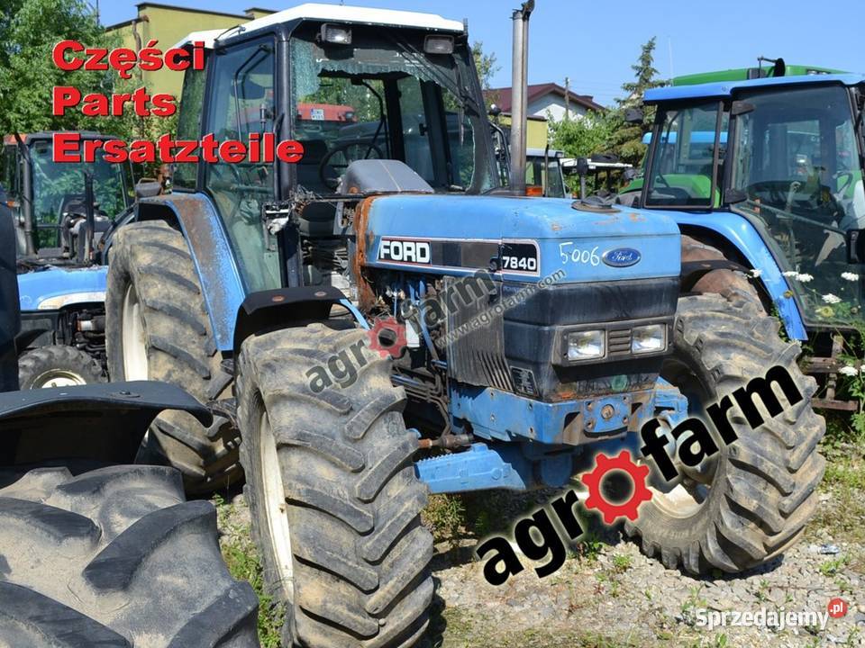 Ford 7840 Powerstar części skrzynia silnik most Pozostałe Byków