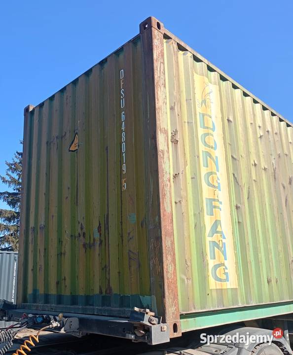 Morski kontener magazynowy 12m40HC Małaszewicze Duże