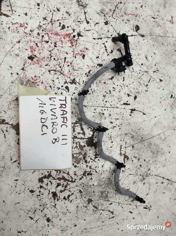 RENAULT TRAFIC III VIVARO 16DCI Przelewy Układ paliwowy Kielce