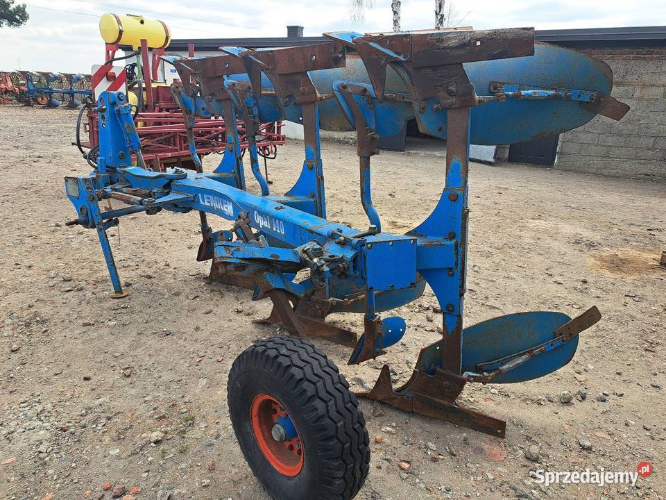 Pług obrotowy LEMKEN OPAL 3 skiby N 100 wysoki nieuszkodzony Kłodawa