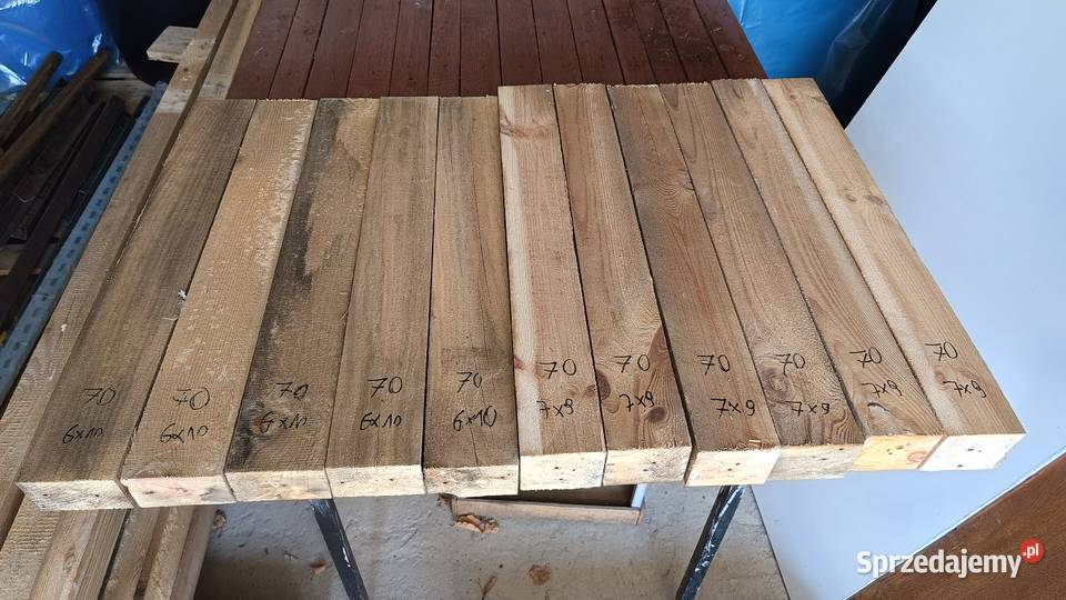 Kantówki belki konstrukcyjne pomorskie Tczew