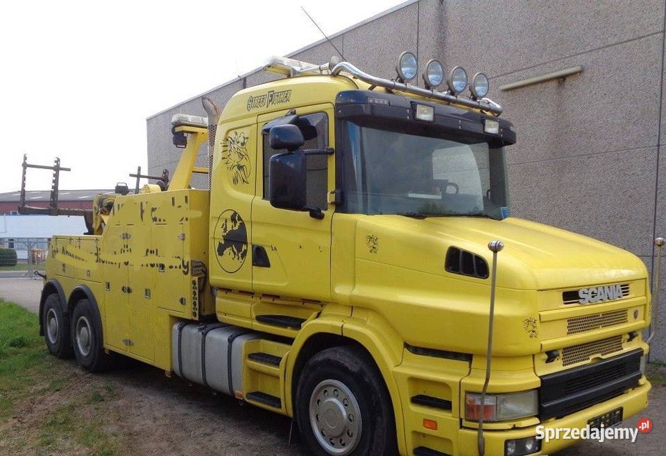 Holownik Scania pojazd pomocy drogowej do Biała Podlaska