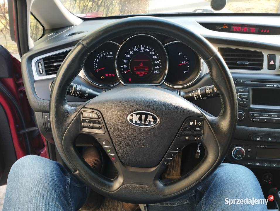 Kia Ceed II 16 GDI benzyna 2013 r zadbany bogata radio Lublin