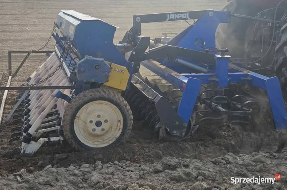 Agregat uprawowo siewny 27m z hydropakiem i Mońki