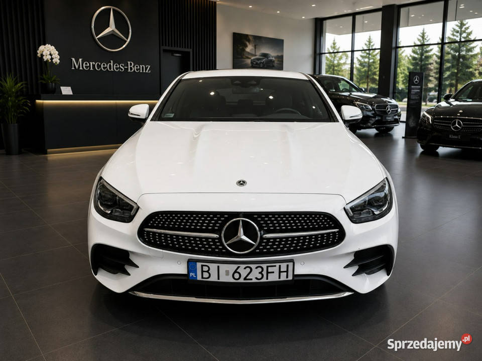 Mercedes E 200 2020 AMG Salon Polska Bezwyadkowy Rok produkcji 2020 Mercedes-Benz Białystok sprzedam