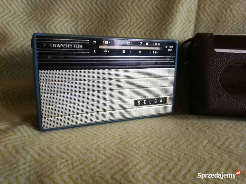 Radio Selga Retro PRL ZSRR Sprawne
