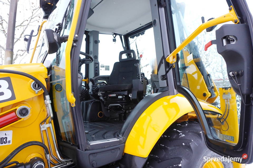 Koparkoładowarka JCB 4CX PRO Joysticki r Kabina