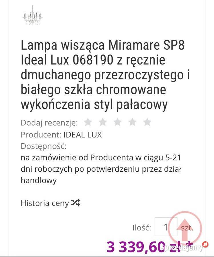 Żyrandol Skierniewice