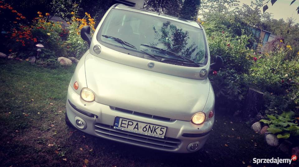 Fiat Multipla 19 JTD ZADBANY 6 OSOBOWY Zarejestrowany w Polsce łódzkie Ksawerów