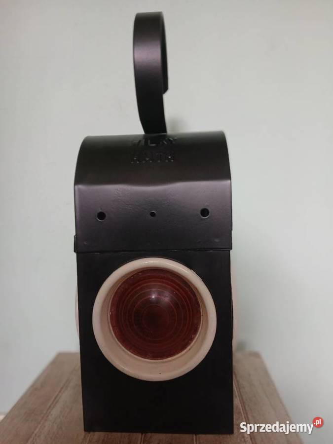 Stara lampa kolejowa Kraków