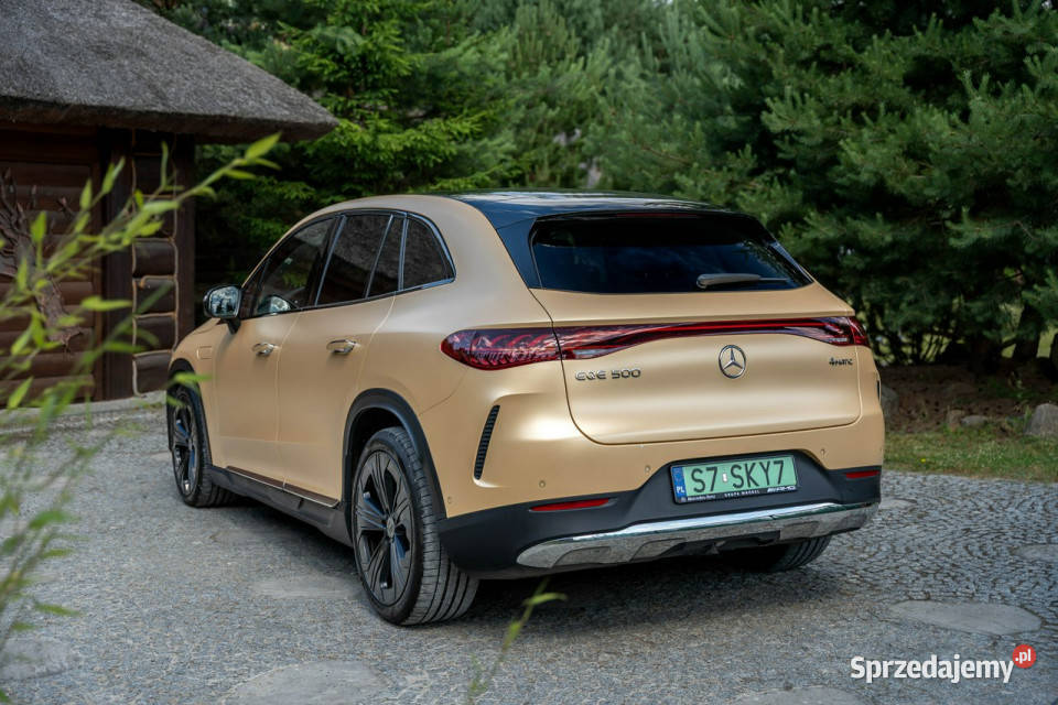 Mercedes EQE 500 SUV 4MATIC 90kWh BEZWYPADKOWY Rok produkcji 2023 podkarpackie Ropczyce
