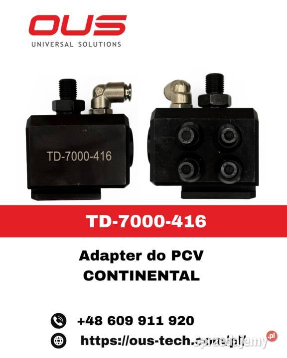 TD7000416 Adapter PCV Continental Delphi mazowieckie Warszawa