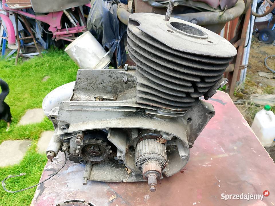 Silnik jawa 250 typ 559 pozostalosci Syców